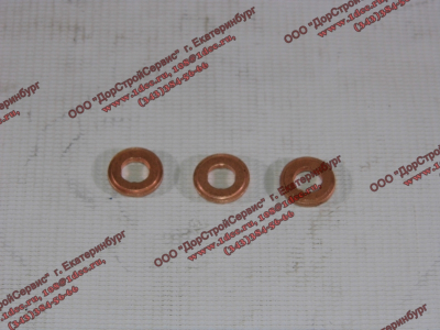 Шайба уплотнительная форсунки медная WP12 SHAANXI / Shacman (ШАНКСИ / Шакман) 612639000064 фото 1 Новороссийск