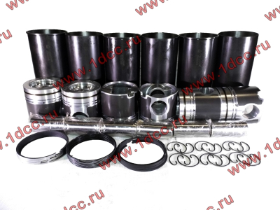 Поршневая группа WD12/WD618 (6 гильз, 6 поршней (..0017), 6 пальцев, комплект колец) SH SHAANXI / Shacman (ШАНКСИ / Шакман) 61800010125 фото 1 Новороссийск